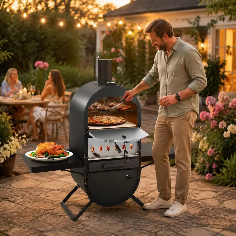 Forno Duo, four à pizza à deux niveaux, vue d'ensemble