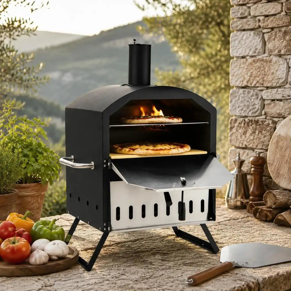 Forno 16, four à pizza au bois, vue d'ensemble