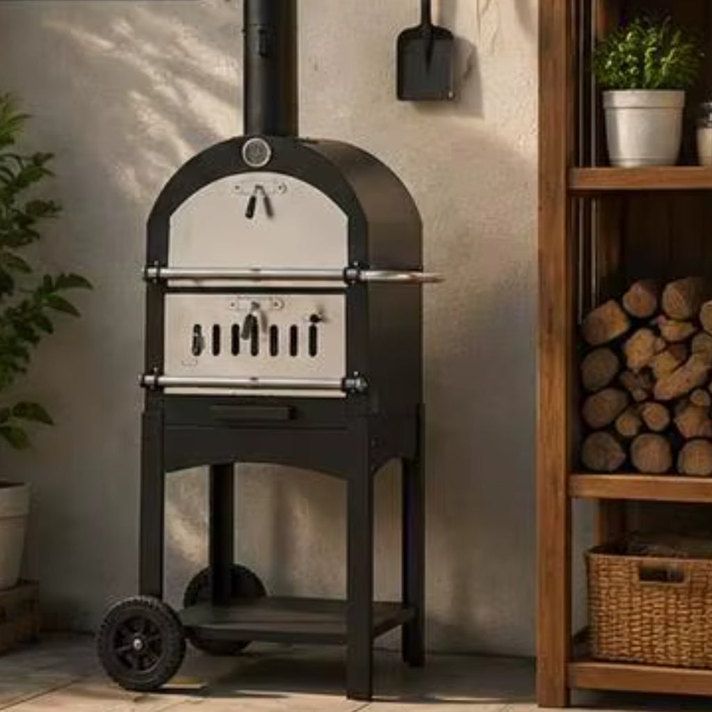Forno Tour installé sur la terrasse